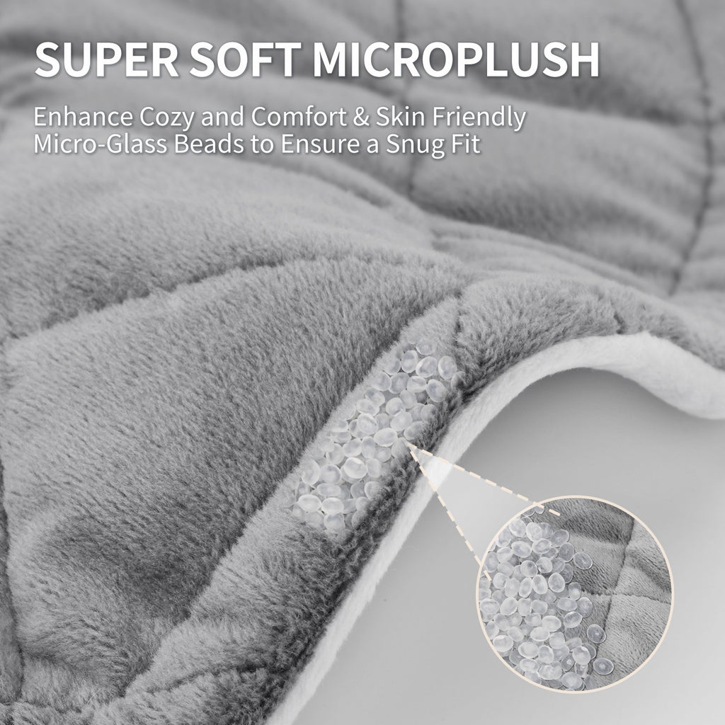 Suncall Heating Pad for Neck, Shoulders & Back – 6 Heat Levels up to 149°F, 6 Auto-Off Timers, Soft Flannel, Large Heated Wrap for Daily Comfort, Machine Washable, Gift for Women & Men