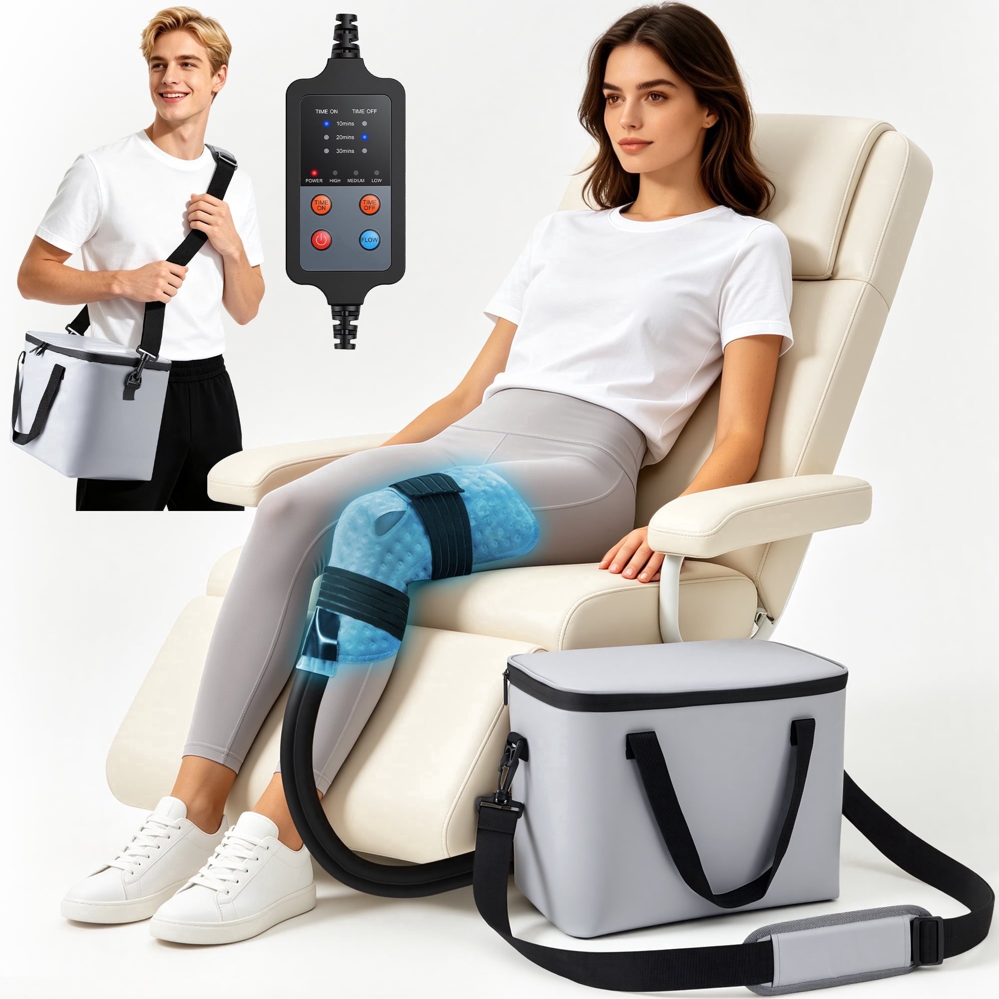 https://suncall.store › products › suncall-cold-therapy-machine-for-portable-quiet-pump-9-qt-ice-machine-system-with-timer-temp-control-multi-use-pad-for-knee-shoulder-waist-ankle-thigh